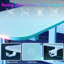 Advwin L Shape Gaming Corner Desk 140cm