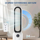 Advwin Upgraded Bladeless Tower Fan with Remote