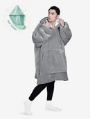 Advwin Electric Bladeless Fan Heater & Blanket Hoodie