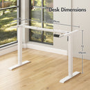 Advwin Standing Desk Frame Electric No Desktop