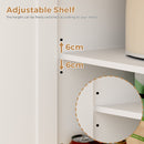 Advwin Kitchen Island Cart on Wheels with Charging Station