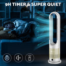 Advwin 2 in 1 Bladeless Tower Heater Fan