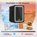 Advwin 6L Mini Makeup Fridge Black