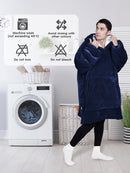 Advwin Electric Bladeless Fan Heater & Blanket Hoodie