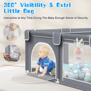 Advwin Large Baby Playpen Kids Play Fence