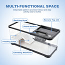 Advwin Turtle Tank Kit with Basking Platform & Basking Light