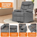 Advwin Massage Chair Electric Recliner Chairs Grey