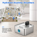 Advwin 7L Wireless Cat Water Fountain Stainless Steel