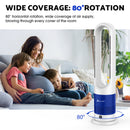 Advwin 2 in 1 Bladeless Tower Heater Fan