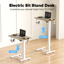 Advwin Portable Electric Standing Desk Height Adjustable