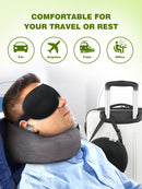 Ergonomic Travel Pillow Memory Foam Neck Pillow