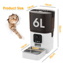 Advwin 6L Automatic Pet Feeder WiFi APP & HD Camera