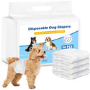 Advwin Disposable Dog Diapers for Male Dogs