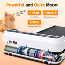 Advwin Walking Pad Manual Incline Treadmill White