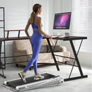 Advwin Treadmill Compact Walking Pad Silver