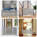 Advwin Retractable Dog Gates for Doorways 118'' Wide