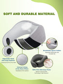 Ergonomic Travel Pillow Memory Foam Neck Pillow