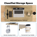 Advwin Portable Electric Standing Desk Height Adjustable