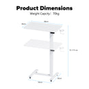 Advwin Portable Electric Standing Desk Height Adjustable