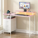 Advwin 120cm Reversible Gaming Desk for Home Office