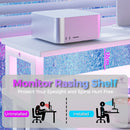 Advwin L Shaped Gaming Desk with Monitor Stand