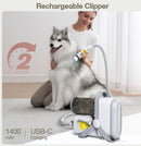 Advwin 3-in-1 Pet Grooming Vacuum Kit with Dryer & Clipper