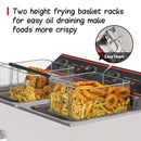 Advwin 16L Electric Commercial Deep Fryer with Timer