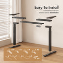 Advwin Standing Desk Frame Dual Motor No Desktop
