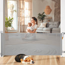 Advwin Retractable Dog Gates for Doorways 118'' Wide