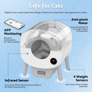 Advwin Self Cleaning Cat Litter Box Litter Mat Included
