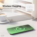 Advwin Electric Standing Desk with LED Lights Wireless Charging