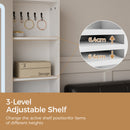 Advwin Dressing Table Stool Set with Mirror