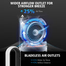 Advwin Upgraded Bladeless Tower Fan with Remote