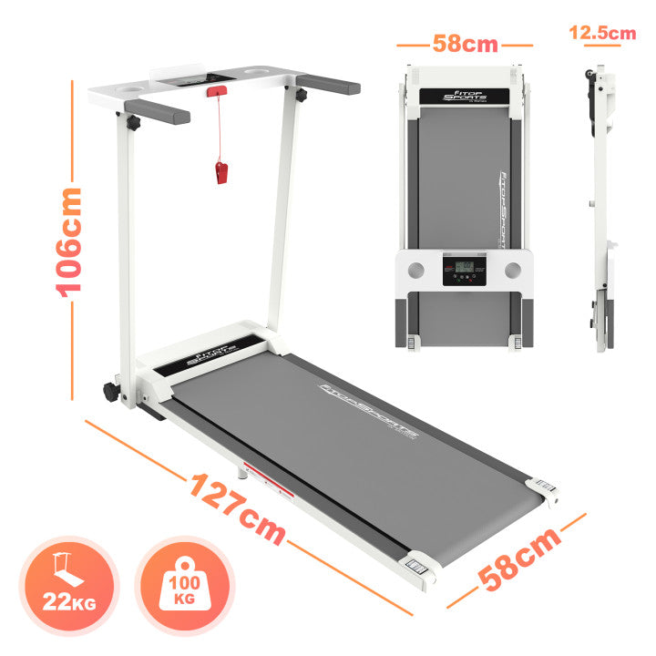 Advwin-electric-folding-treadmill-walking-pad-home-office-exercise-white-420500900