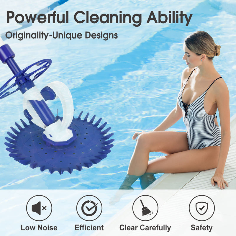 Advwin Swimming Pool Cleaner Automatic Vacuum