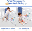Advwin Kids Foldable Playpen Perfect Playground for Learning Playing