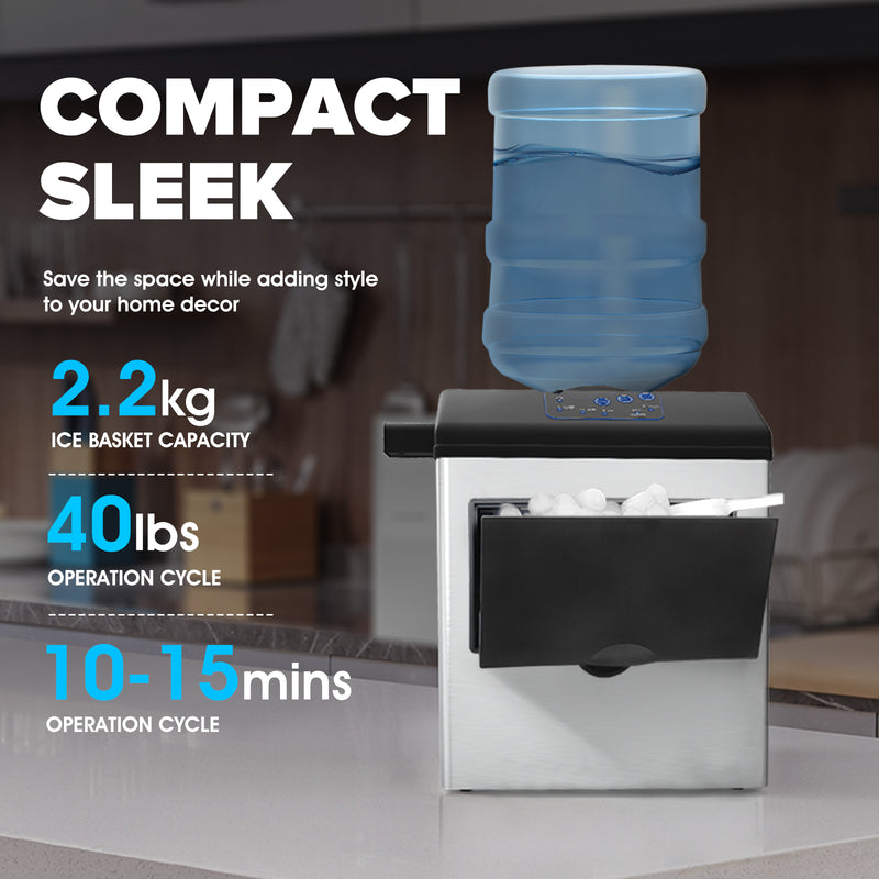 Advwin Countertop Water Dispenser Portable Ice Maker