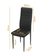 Advwin Dining Chairs Set of 2 Kitchen Chair