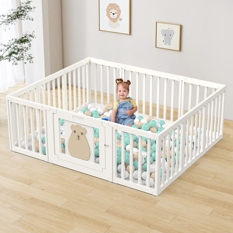 Advwin Baby Playpen 12 Panels Baby Fence