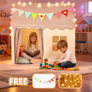 Advwin Kids Play Tent with Star String Lights