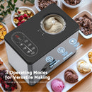 Advwin 1.5L Ice Cream Maker Machine No Pre-Freezing