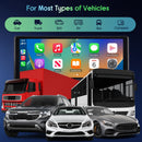 Advwin 10.26" Wireless CarPlay & Android Auto GPS System