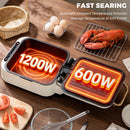 Advwin Electric Grill with Cooking Pot