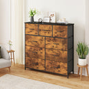 Advwin Chest of Drawers 9 Drawer Storage Cabine