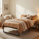 Advwin Metal Bed Frame Single Size Black