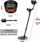 Advwin 5 Modes Metal Detector 10" Waterproof