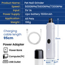 Advwin 3-Speeds Pet Dog Nail Grinder Set