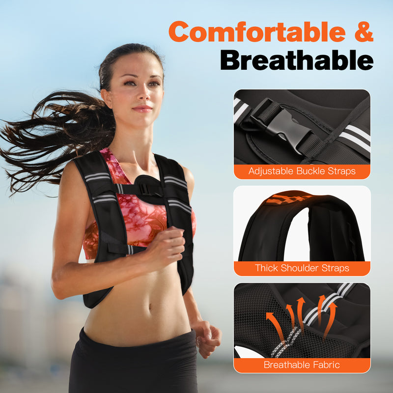 Advwin Weighted Vest with Upgraded Iron Sand