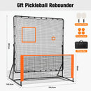 Advwin Adjustable Pickleball Rebounder Training Equipment