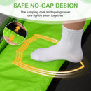 Advwin Trampoline for Kids with Basketball Hoop & Swing